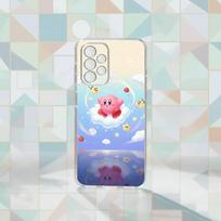 CUTE K-Kirby GYM  Phone Case Transparent Silicone Soft For Samsung S25,S24,S21,S22,S23,S30,Ultra,S20,Plus,Fe Samsung S21