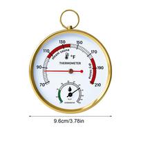 Precise Sauna Temperature & Humidity Gauge Heat-Resistant Easy Read Hygrometer Steam Room Use  for Home Spa, Family Adults