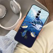 Blue Marlin Painting Case For Red Magic 10 Pro Plus 9 8 7 6 Pro 5G 5S 6R RedMagic 10S 8S 7S 9S Pro Plus Cover Red Magic 8S Pro