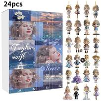 New Taylor Keychain Blind Box Adorable Collectible Toy Perfect For Christmas Gifts mėlyna