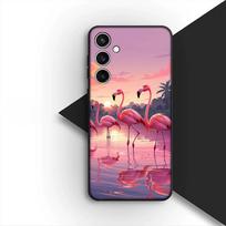 Flamingo Bird Flower for Samsung Galaxy Note 20 Ultra 10 8 9 S10 Plus Lite S8 A70 A24 A25 S10E A21S A37 A57 A51 A7 Phone Case Galaxy A25 5G