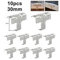 10pcs 30/33/35/40mm Solar Panel Mud Removal Clips For Roof Solar Panel Photovoltaic Panel Water Drainage Clips Mud Removal Clamp