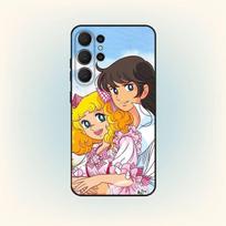 Candy 90s Anime Phone Case For Samsung S26,S25,S24,S21,S22,S23,S30,Ultra,S20,FE,Lite,10,9,Black Cover Samsung S25Plus