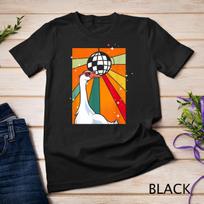 Funny Cool Farm Animal Disco Ball Sunglasses Retro Goose Unisex T-Shirt Mens Womens Tees Top L