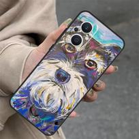 Lovely Dogs Schnauzer Case For OPPO Reno 14 10 11 12 13 Pro 11F 12F 13F 14F 7 8 Lite OPPO Find X9 X8 X5 Pro Cover OPPO Reno8 5G