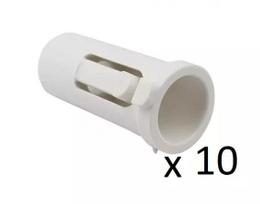10Pcs/Pack Drive Tube Attachment Sleeve For Stihl 4140-791-7201 4140-791-7207 Kombi System Garden Power Tool Spare Parts