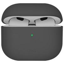 Etui Silicone Uniq Lino Do Airpods 4 Szare