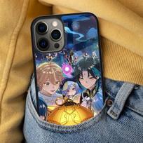 Xiao and Venti Genshin Impact Soft Phone Case for iPhone 17 Air 16e Pro max 15 Pro 13 14 Plus 11 12 MagSafe Magnetic Coque iPhone 14