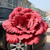 New 40/50cm Artificial Peony Giant Window Display Simulation Peony Flower PE Fake Flowers Flower Show Props
