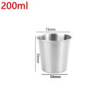 200-500ml 304 nerūdijančio plieno metalinis puodelis viskiui, alui, baltajam vynui, kavai, kelioninis kempingo puodelis, gėrimo puodelis kavai, arbatai As picture