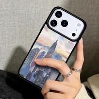 Capa Case for iPhone 17 Air 16 Pro Max 15 Plus 11 13 Mini 14 12 Back Phone Cover New York City soft iPhone 13 Pro Max