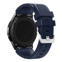 22mm Watch Band For Amazfit Stratos 3/GTR 4/Pace/Balance Silicone Bracelet Wristband For Huawei Watch 5/4/3/GT5-4-3-2 Pro band 22mm watch band vidurnakčio mėlyna spalva