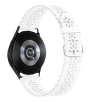 Lace Band for Samsung Galaxy watch 6-5-4-3/6 Classic/Active 2 40mm/44mm sport Silicone 20mm 22mm bracelet huawei gt 3-2-2e Strap 20mm watch band