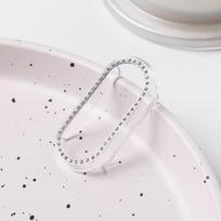 For Xiaomi Mi Band 10 9 8 Case Half Cover Diamond Anti Scratch Protective Shell for MiBand10 9 8 MI Band 10 skaidri