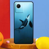 Cartoon Whale For Realme GT5 GT Neo 6 9 10 11 12 Pro Plus C21Y C25s C30 C31 C33 C35 C51 C53 C55 C67 Case Realme C35