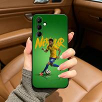10-N- Neymar Football Phone Case For Samsung Galaxy A73,A71 A72,A70,A53,A52,A51,Soft Silicone Black Cover Samsung a514g