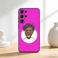 Funny I-IShowSpeed Phone Case For Samsung S26,S25,24,23,22,30,21,10,9,Ultra,Plus,Lite,Black Soft Case Samsung S23ULTRA5G