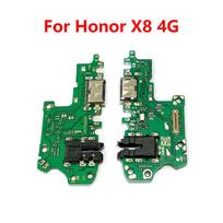 For Huawei Honor X8 4G USB Charging Board Dock Port Microphone Module Flex Cable For Honor X8 4G
