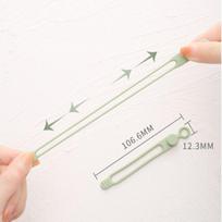 10/50Pcs Silicone Cable Ties,Cord Organizer,Cable Straps,Reusable Cord Ties,Travel Cable Organizer ,Cute Elastic Tie, Wire Ties