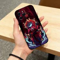 C-Cartoon h-Hazbin Vox H-Hotel  Phone Case For iPhone 17,16,15,14,13,12,11 Plus,Pro Max,XS,Soft Silicone Black Cover iPhone11PROMAX