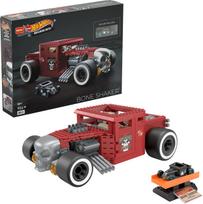MEGA Hot Wheels Bone Shaker Edition Block Car HBD50 118 Collector's [Building Set] [904 Pieces] [Diecast Included] [Ages 10+]
