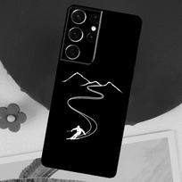 Skiing Snow Snowboard Ski Funda For Samsung Galaxy S23 S24 Ultra S8 S9 S10 S22 Plus S20 S21 FE Note 10 20 Ultra Case Galaxy S22