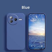 For Poco F7 Pro Case Xiaomi Poco F7 Pro Cover Fundas Coque Soft Original Liquid Silicone Camera Protector Phone Case Poco F7 Pro Poco F7 Pro mėlyna