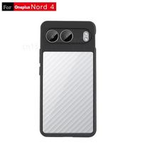 For Oneplus Nord 4 Case For Oneplus Nord 4 Cover Funda Coque Hard Clear PC Transparent Shockproof Back Bumper Oneplus Nord 4 For Oneplus Nord 4 juoda