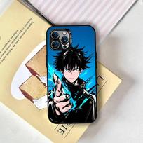 M-Megumi F-Fushiguro Phone Case For iPhone 17,16,15,14,13,12,11 Plus,Pro Max,XS,Colorful Silver Phone case Funda Cover iPhone17PRO