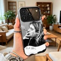 Nirvana Rock Singer B-Band Gift Phone Case For iPhone 17,16,15,14,13,12,11Plus,Pro Max,XS,Colorful Silver Phone case Funda Cover iPhone16e
