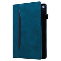 For IPad 12th A19 2026 11th 10th Air 4 5 6 Pro 11 13 10.5 5th 6th 9.7 9th 10.2 Mini 6 7 Business Leather Wallet Cards Stand Case Mini 1 2 3 7.9inch tamsiai mėlyna