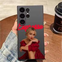 Sweet Honey S-SabrinaS Printed  Phone Case For Samsung S25,S24,S21,S22,S23,S20,Ultra,S26,Plus,Fe,Note,5G Black Cover Samsung S20fe