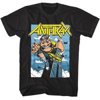 Anthrax Not Man As King Kong Thrash Metal Band Mascot Concert Unisex T-Shirt S įvairiaspalvis