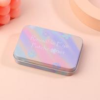 Reusable 1 Pair Eye Pads Silicone Stripe Lash Pads Eyelash Extension Super Sticky Under Eye Gel Patch With Massager Makeup Tools