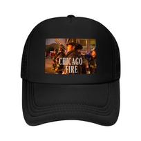 Čikagos ugniagesių beisbolo kepuraitė miela Trucker kepuraitė Skrybėlė nuo saulės Naujiena Kepurės Moterims Unisex black