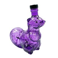 Squirrel Whiskey Decanter, Glass Animal Liquor Bottle with Stopper, Creative Wine Dispenser for Home Bar, Unique Gift for Whiskey Lovers
