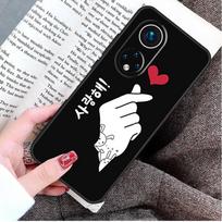 Kpop Finger Heart Case For Honor Magic 8 7 6 Pro Honor X9d X9c X9b X9a X8b X8c Win 50 70 90 200 400 Lite Cover Honor Magic5 Pro
