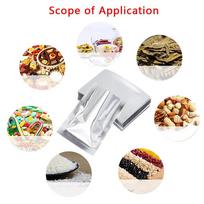 100PCS Vacuum Sealer Pouches Food Grade Storage Bag Heat Seal Aluminium Foil Bags Kitchen Supplies 100pcs 5x7cm