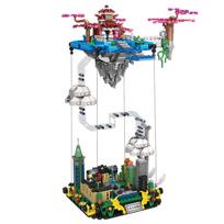 KAZI Tianshang Palace Que Guanghan Palace Building Blocks Building Children's Educational Assembly Toys Mid-Autumn Gift