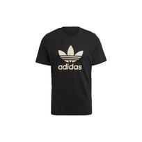 Adidas Originals Camo Infill Marškinėliai Laisvalaikio Sportiniai Apvaliu Kaklu Trumpomis Rankovėmis Vyriški Viršutiniai Drabužiai Juodi GN1856 S black