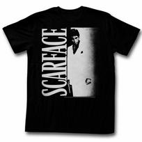 Scarface Lotsowhite Juodi Marškinėliai S