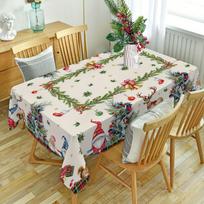 Kalėdų Gnomai Kalėdų Eglutė Holly Vandeniui Atspari Stalo Danga Stalo Dekoravimas Žiemos Šventės Virtuvės Valgomojo Stalo Danga Kalėdinės Dekoracijos 50x50cm napkin