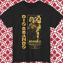 Dio Brando Marškinėliai JoJo keisti nuotykiai Anime Grafinis Marškinėlis Unisex Visų Dydžių 3XL