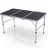 Turistinis stalas 120x60x37/66 cm