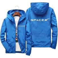 2026 Nauji vyriški SpaceX Space X logotipų džemperiai su gobtuvu Spausdinimas Laisvalaikio Pavasario ir Rudens Apsauginiai lenktynių kostiumai Sportiniai Užtrauktuku striukės Paltai 2XL