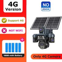 OKAM PRO 10X Zoom AOV Solar Camera Dual Solar Panels 16000mAh Battery HD 25MP 4G Outdoor Camera Waterproof Night Vision IP CCTV NO ZOOM