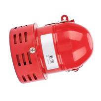 220V 110DB Raudonas Mini Metalinis Variklio Signalizatorius Pramoninis Garsinis Elektros Apsauga Nuo Vagysčių MS 190