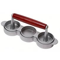 Mini Burger Press Small Meat Patty Maker Round Shape Press Patty Maker for Mini Hamburger Barbecue Picnic Camping 3