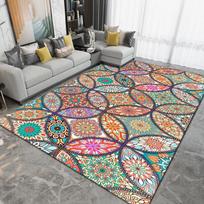 Bohemia Mandala Living Room Area Rug Bedroom Sofa Non Slip Carpet Bathroom Floor Mats Kitchen Entrance Doormat Home Decoration 40cm x 60cm