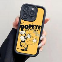 Classic Anime P-Popeye Phone Case For IPhone 17 Pro Max 15 Pro 16 14 Plus 12 13 Mini 11 Pro Shockproof Cover iPhone 13